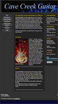 Mobile Screenshot of cavecreekguitar.com